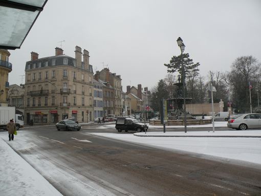  place Jean Moulin en hiver